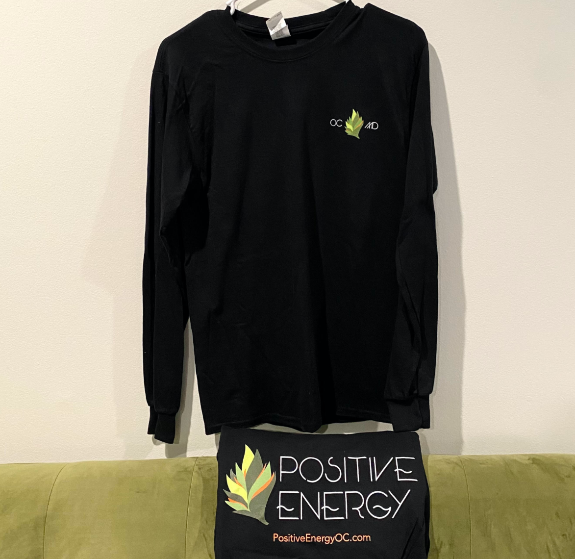Photograph of product: LS T-Shirt Black M