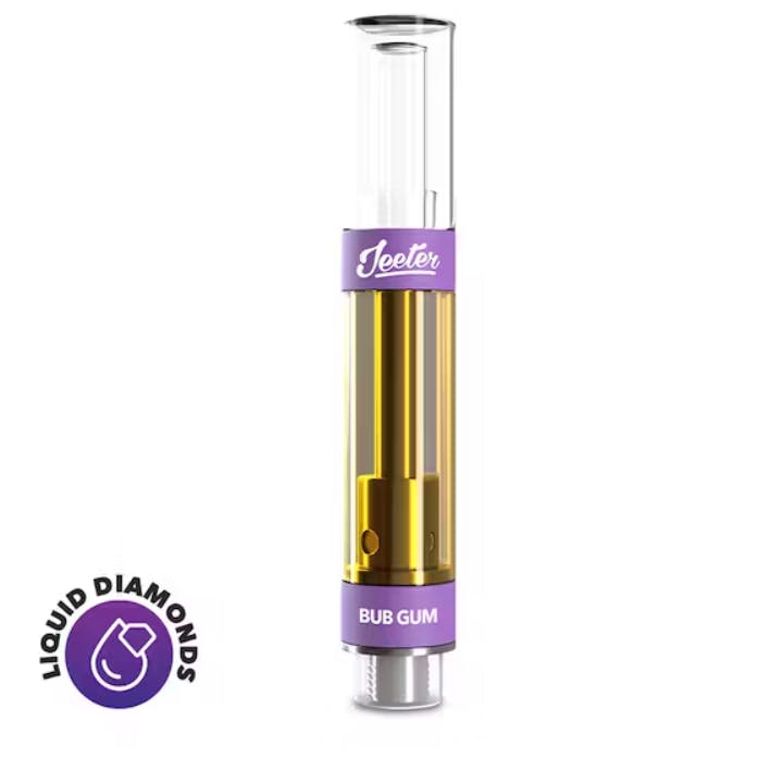 Photograph of product: Juice Liquid Diamonds Vape Cartridge - Bubba Gum