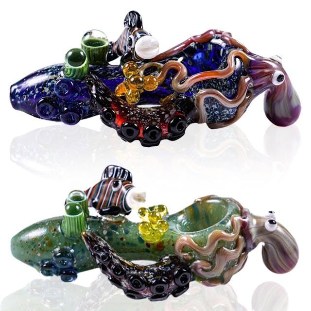 Photograph of product: Sea Creature Hand Pipe - 