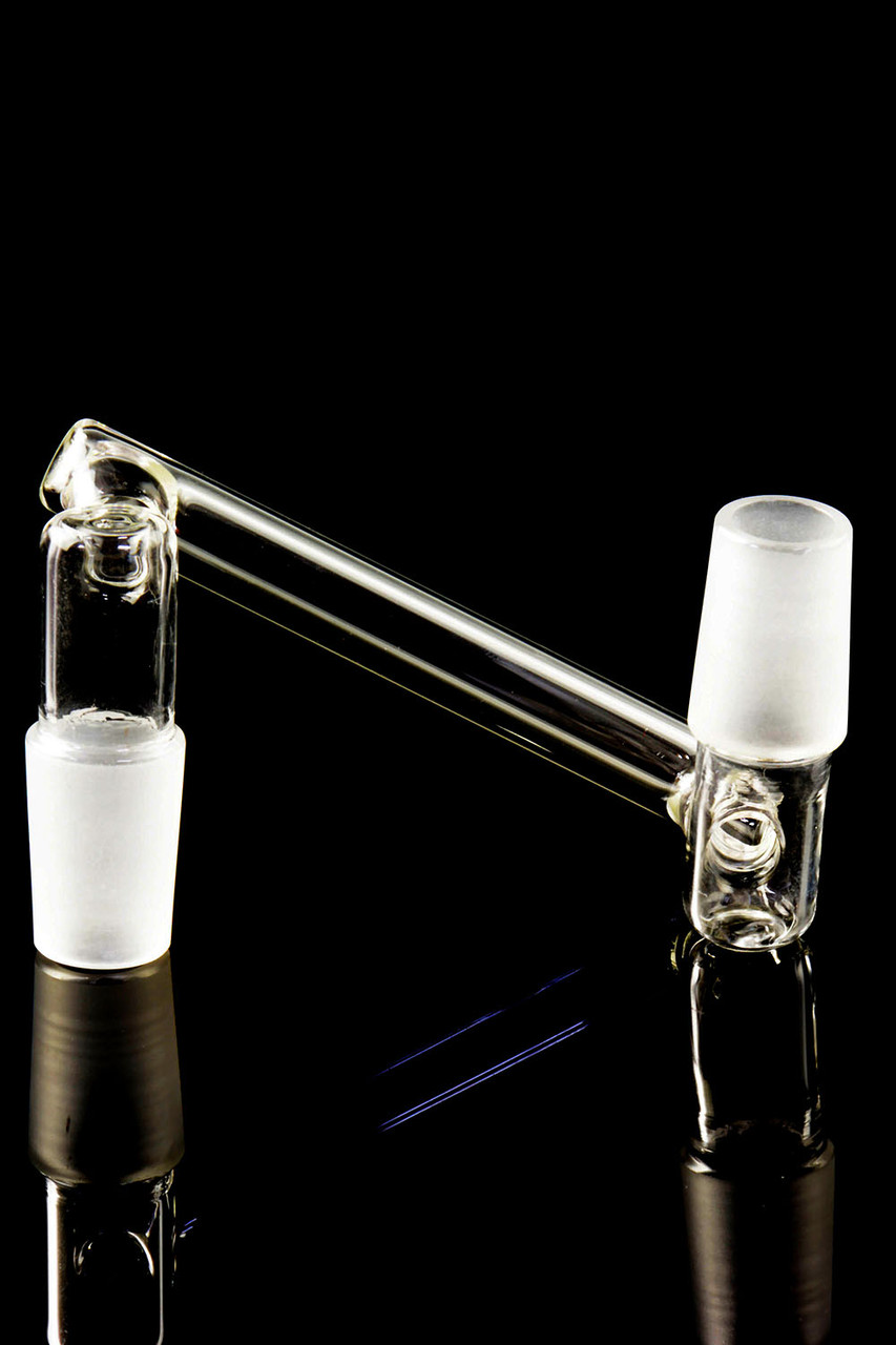 Photograph of product: 18.8mm Male to 18.8mm Male Drop Down Sidecar Adapter