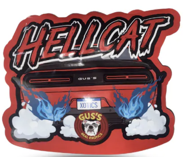 Photograph of Product: Gus's Real Exotics - Hellcat - 3.5g