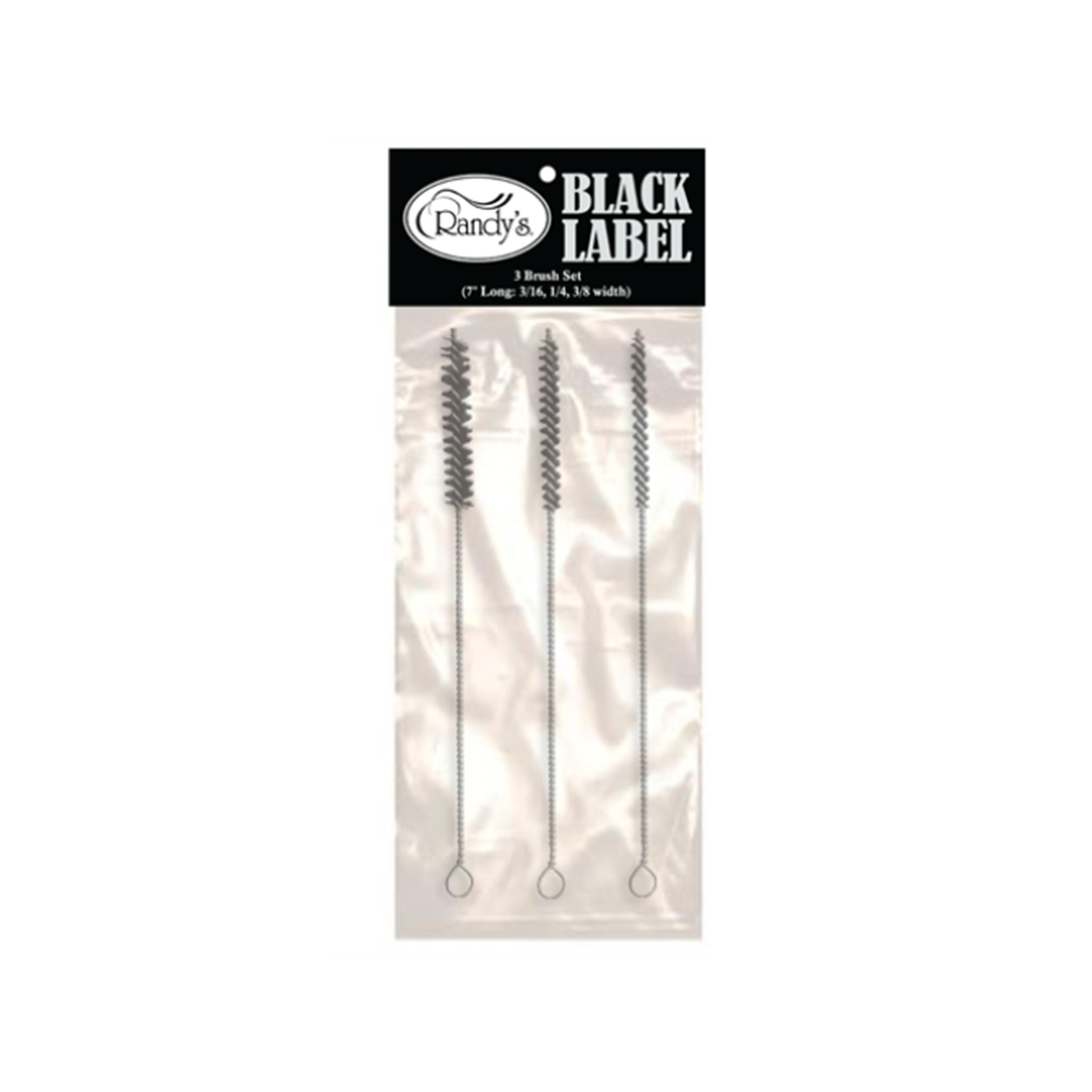 Photograph of product: Randy's 3 Brush Set (7" Long: 3/16, 1/4, 3/8 width)