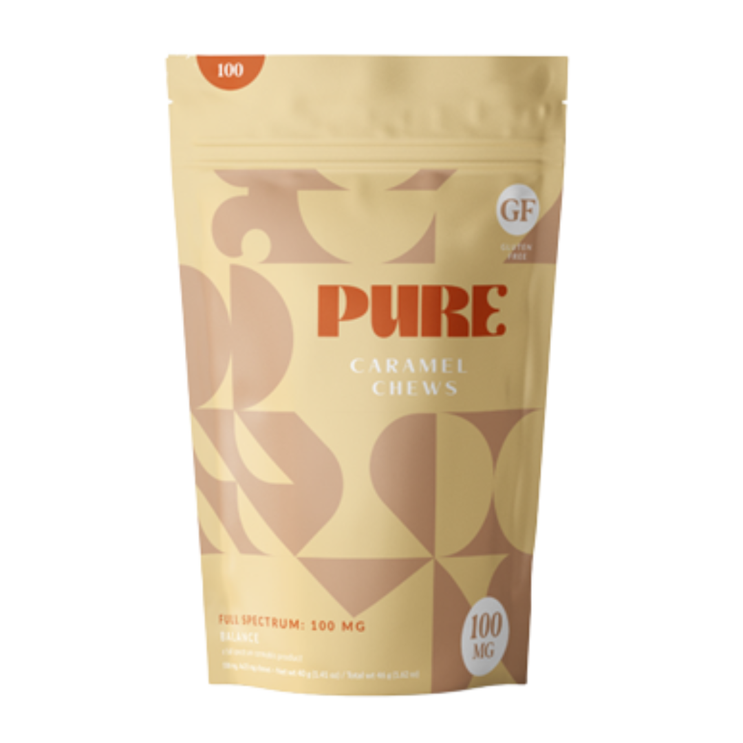Photograph of product: Pure - Caramel - 100mg