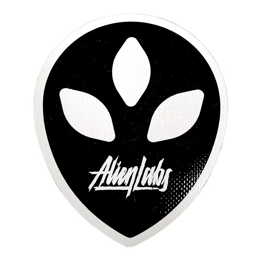 Photograph of product: Alien Labs Dab Mat 7 x 5.75 Black Alien Head