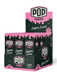 Photograph of product: POP Cones Unbleached Cones With Terpenes 1 1/4" 6pk (Super Sweet)