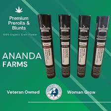 Photograph of product: Ananda Farms - Vanilla Cream Pie Preroll