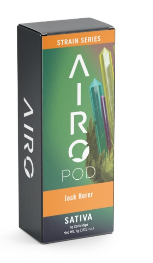 Photograph of product: AIRO - JACK HERER STRAIN SERIES 1G Oui'd