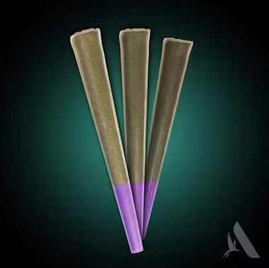 Photograph of product: Space Mints Pre-Rolls T20.26% H 00249