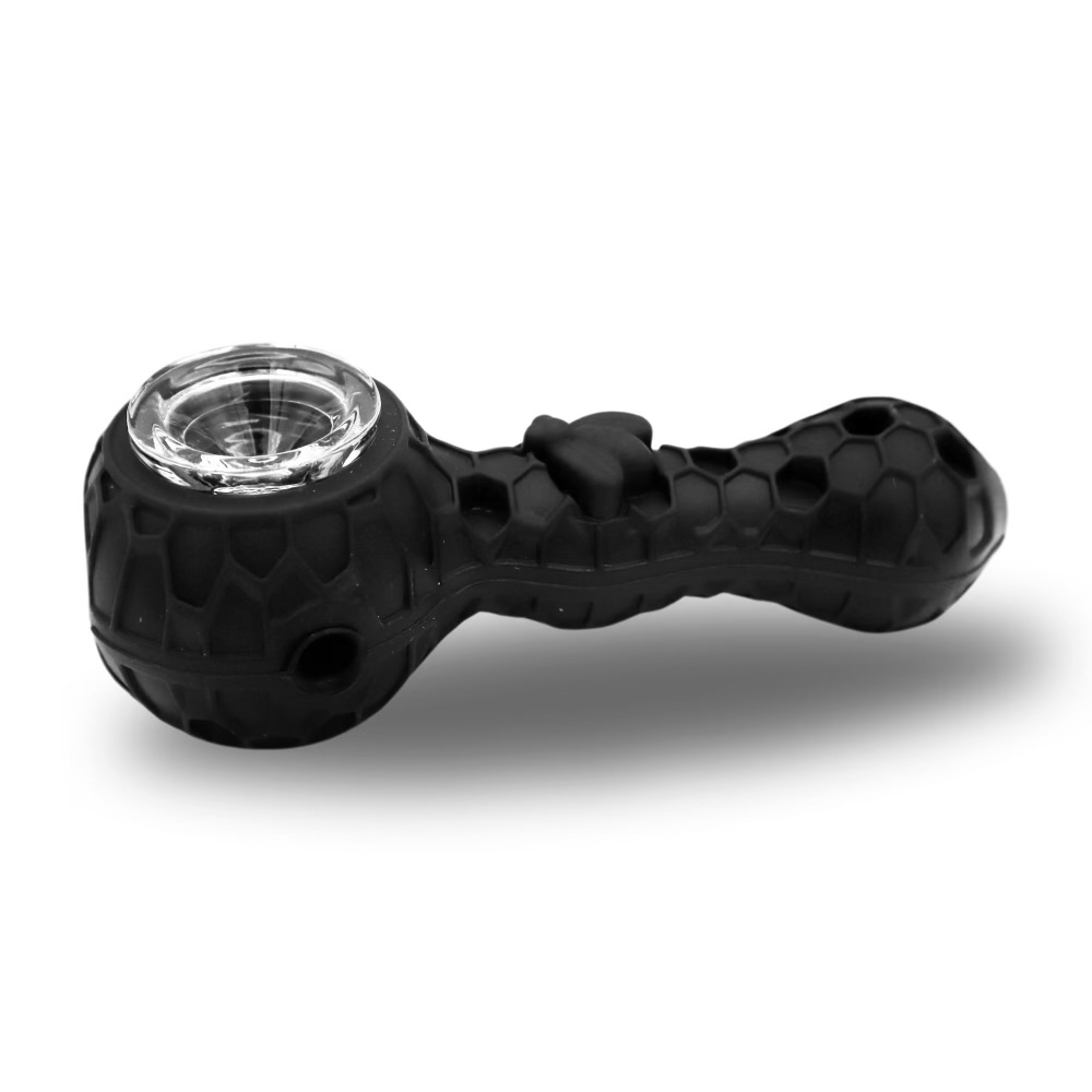 Photograph of product: Black Silicone Pipe