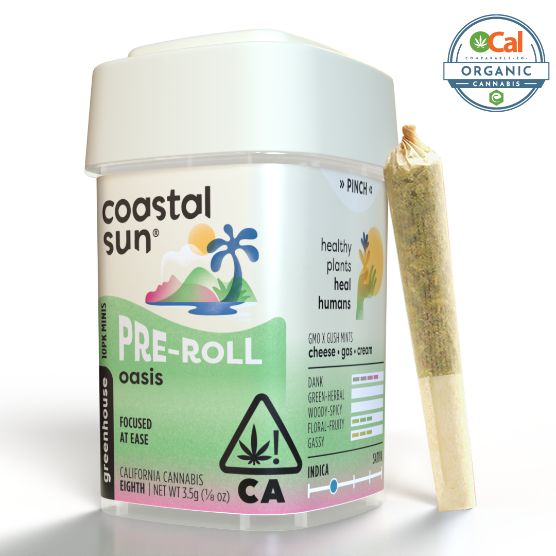 Photograph of product: Oasis Greenhouse Pre-Roll 10pk 3.5g