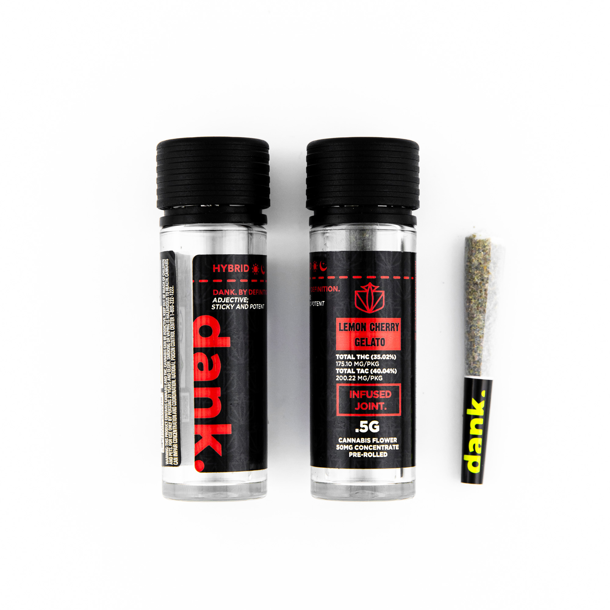 Photograph of product: Lemon Cherry Gelato | Infused | Pre-Roll | 0.6g  (H)