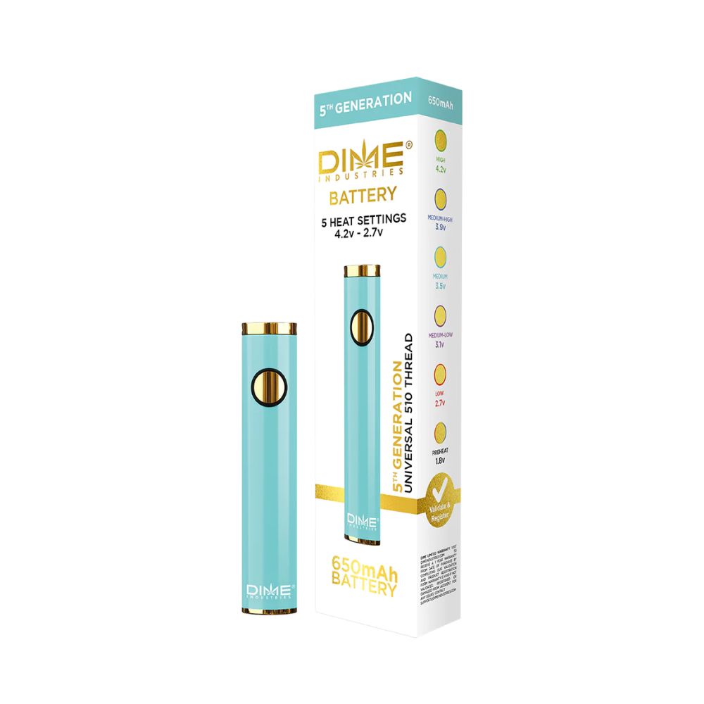 Photograph of product: Teal - 510 Thread Battery