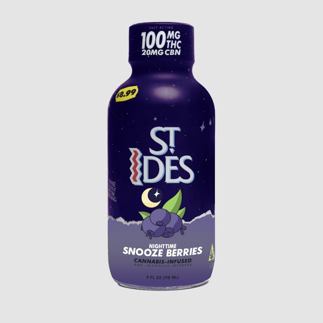 Photograph of product: Snooze Berries CBN Shot 4oz 100mg - Sales Floor