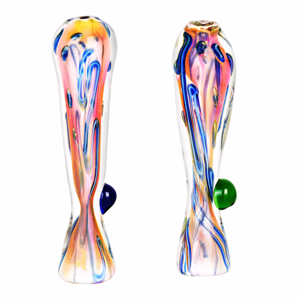 Photograph of product: Tropical Sunset Glass Taster | 3.5" Assorted Colors