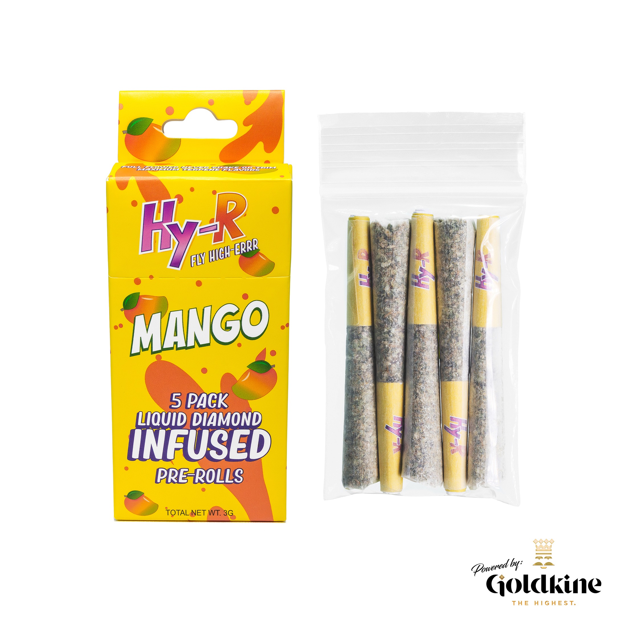 Photograph of product: HYR | Infused Pack | Mango | 3g