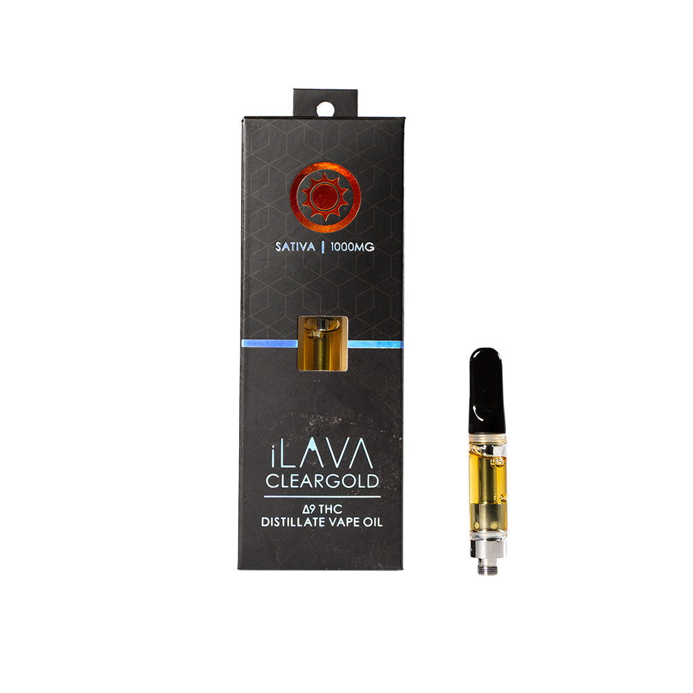 Photograph of Product: ClearGold Cartridge 1000mg - Green Crack