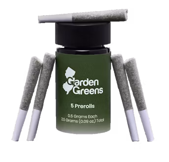 Photograph of product: Garden Greens - Pre-Rolls - Sunset Sherbert  (H) - 5pk