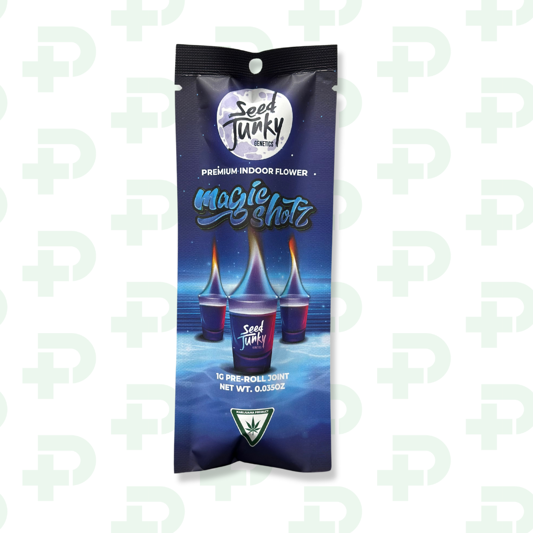 Photograph of product: Seed Junky Preroll - Magic Shotz