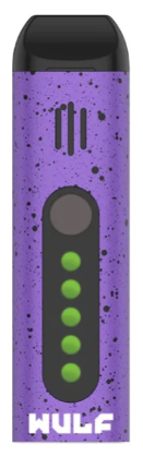 Photograph of product: Flora Portable Dry Herb Vaporizer (Purple Black Splatter)