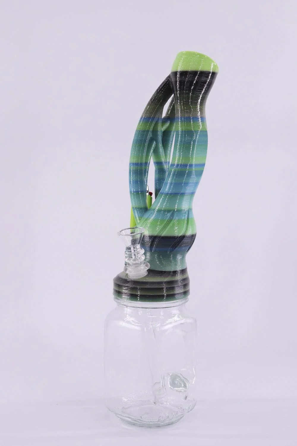 Photograph of product: The Archer Mason Jar 3D Water Pipe - Kayd Mayd