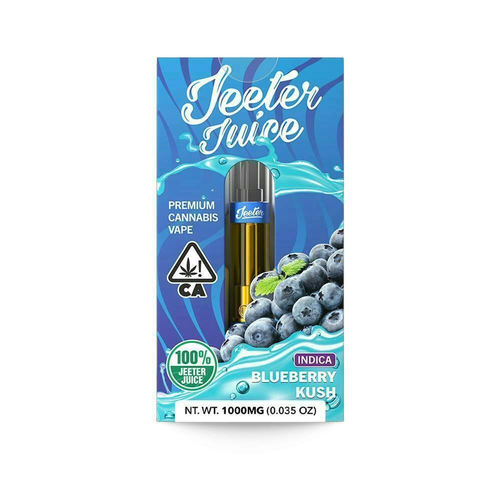 Photograph of product: Jeeter Juice Vape - Blueberry Kush