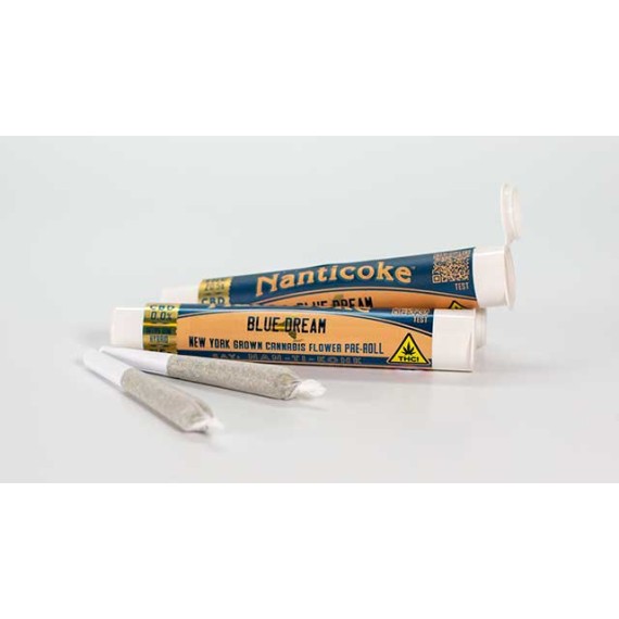 Photograph of product: Nanticoke Blue Dream Single Pre-Roll