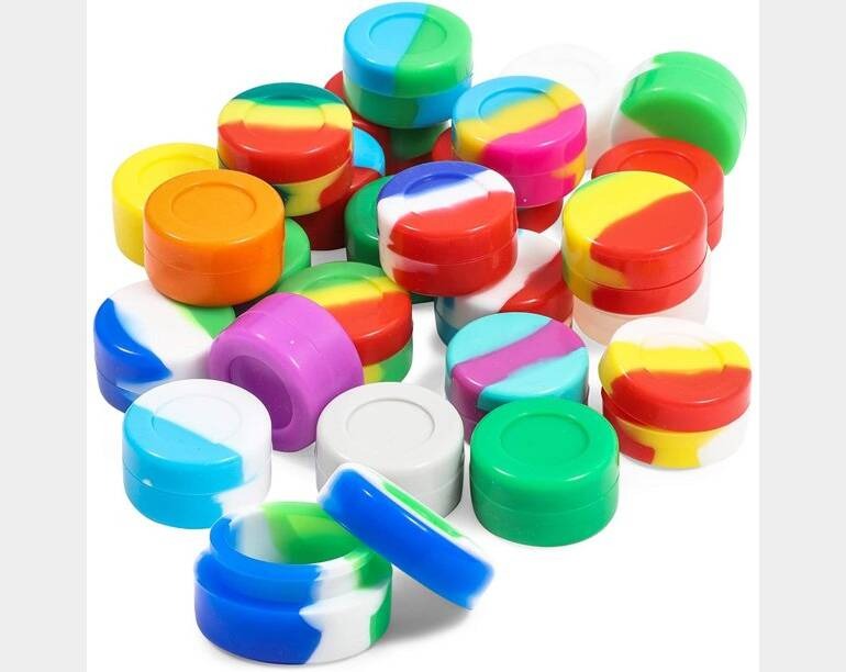 Photograph of Product: Silicone | Dab container