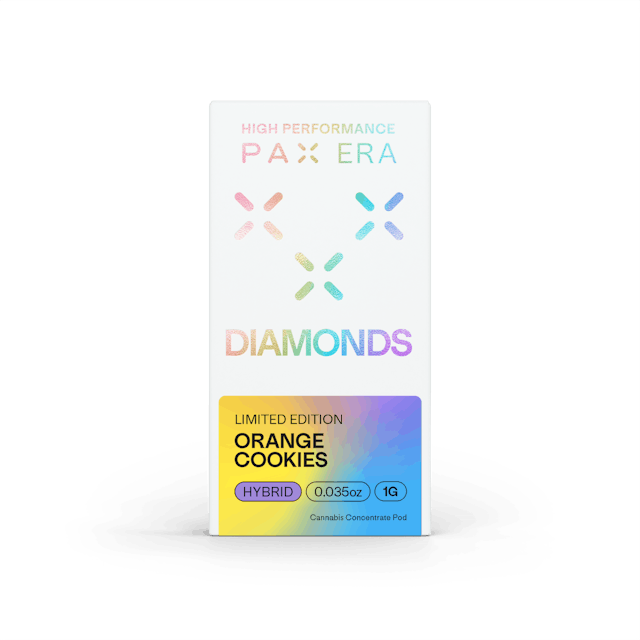 Photograph of product: Orange Cookies 1g-Diamonds Pod - 
