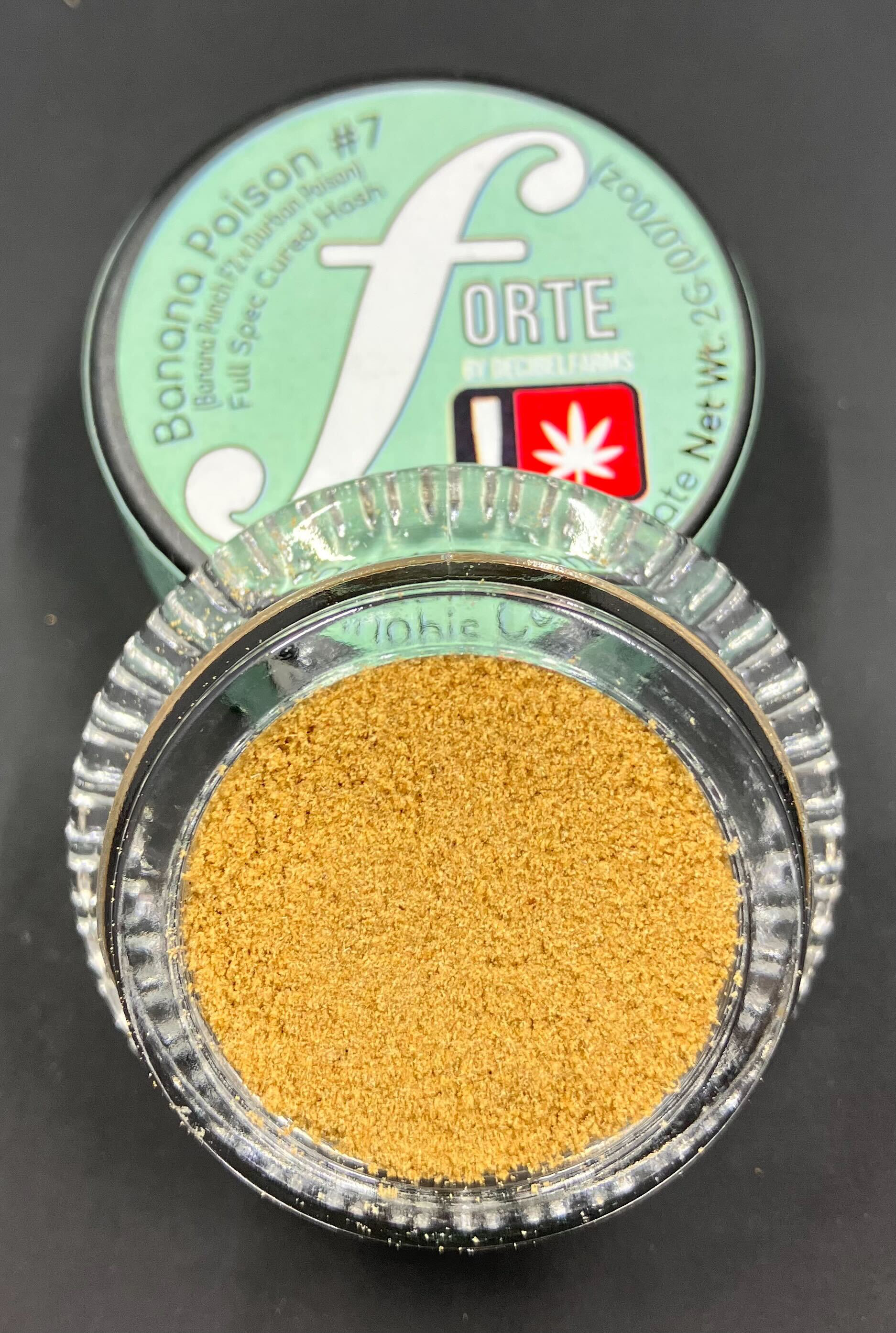 Photograph of product: Cured au chocolat 2g Banana Poison (Forte)
