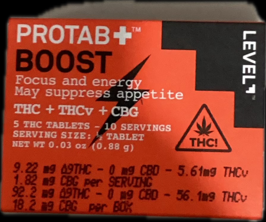 Photograph of product: LEVEL | Tablets | PROTAB Boost | 92mg