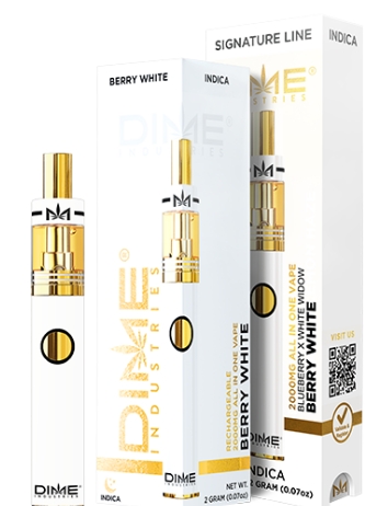 Photograph of product: Berry White - Disposable 2g