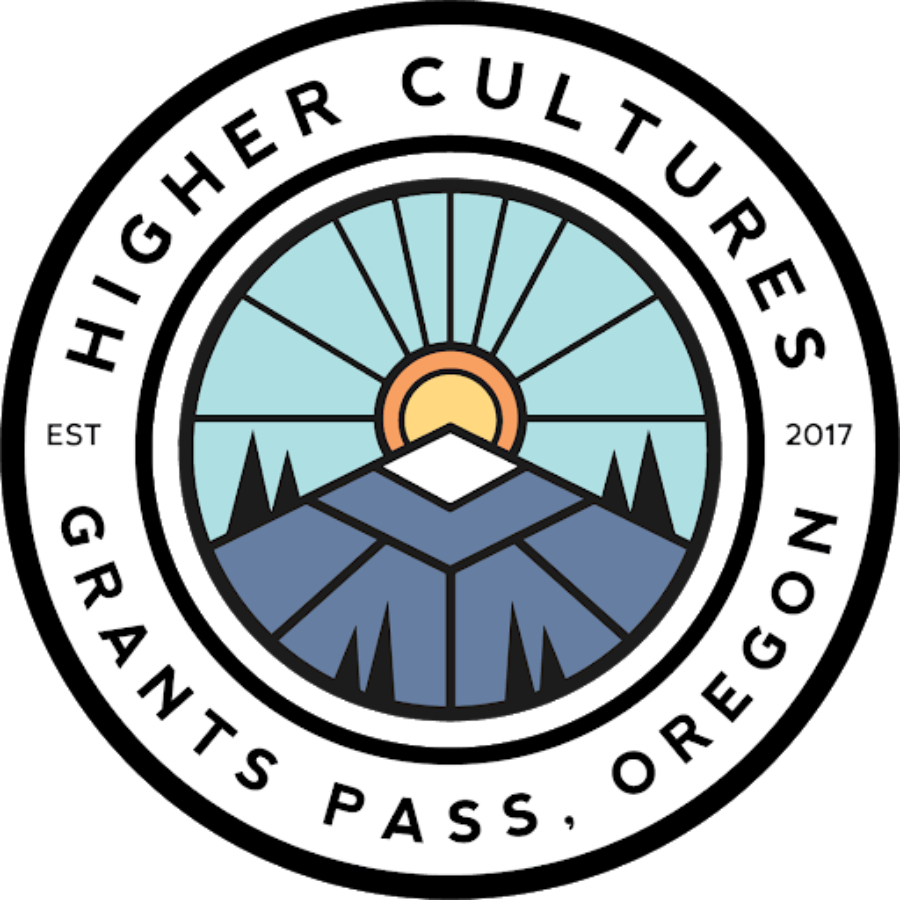 Photograph of product: Cartridge ~ Higher Cultures ~ Distillate Live Resin ~ Oui'd ~ Banana Split