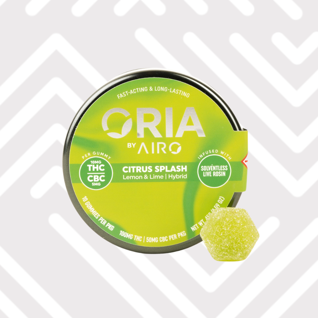 Photograph of Product: Citrus Splash 10:5 Gummies - THC:CBC