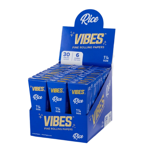 Photograph of product: Vibes | King Cones | Rice | 3pk