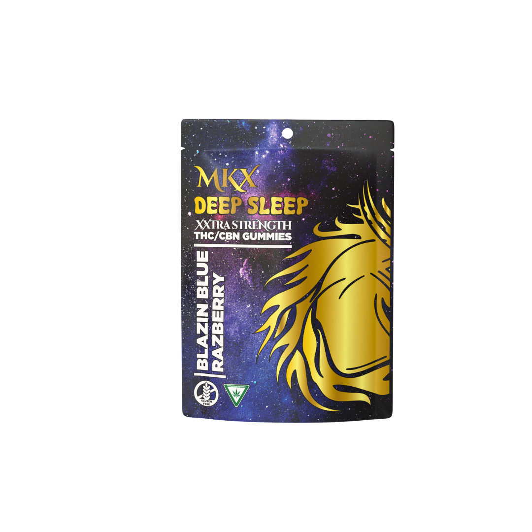 Photograph of Product: Blue Razz | 200MG THC:50MG CBN Gummies