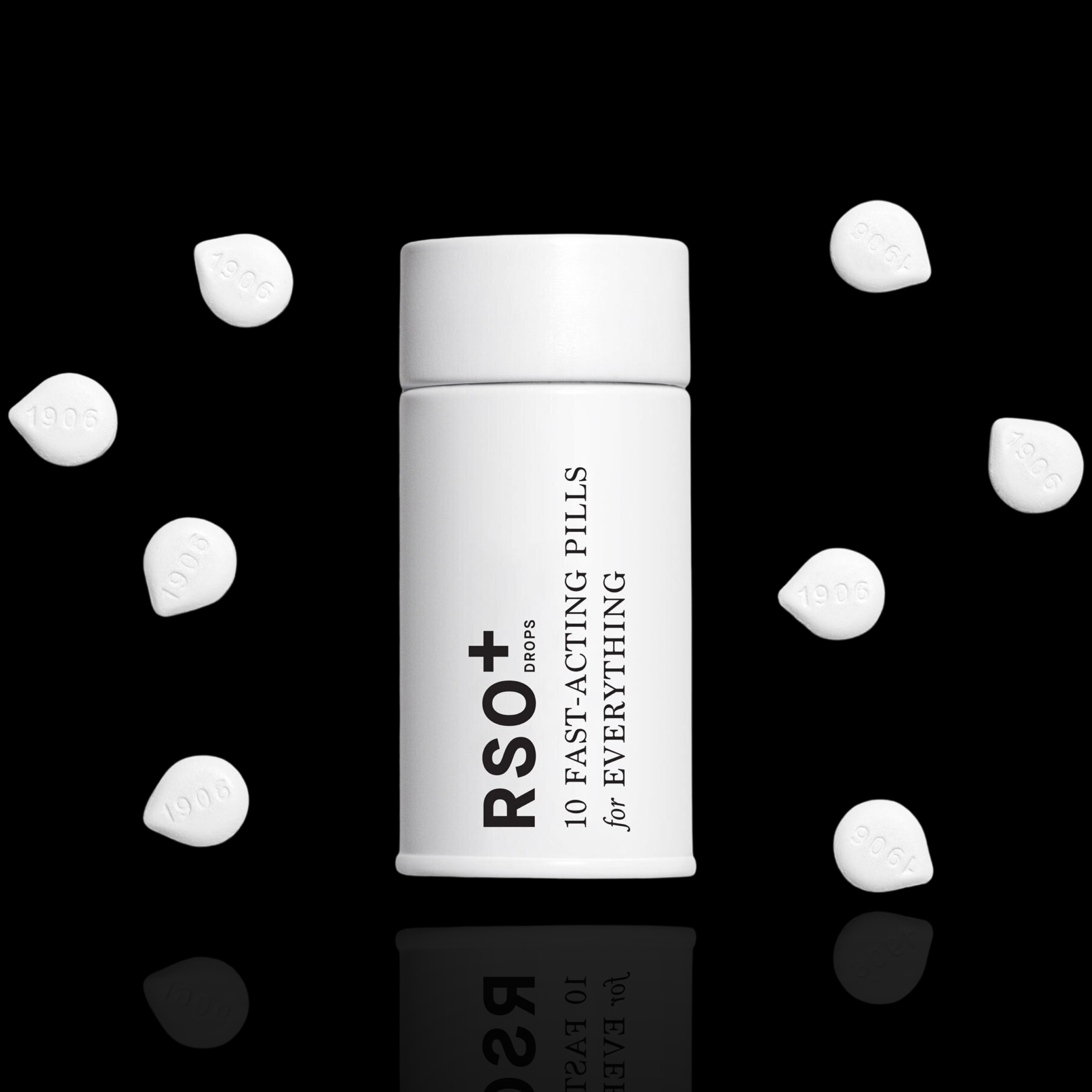 Photograph of product: RSO Drops Tin 20 pieces