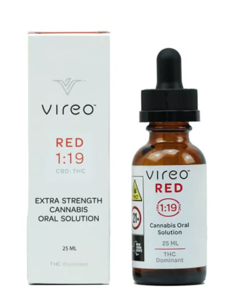 Photograph of product: Vireo | Red 20:1 | 25ml Oral Solution