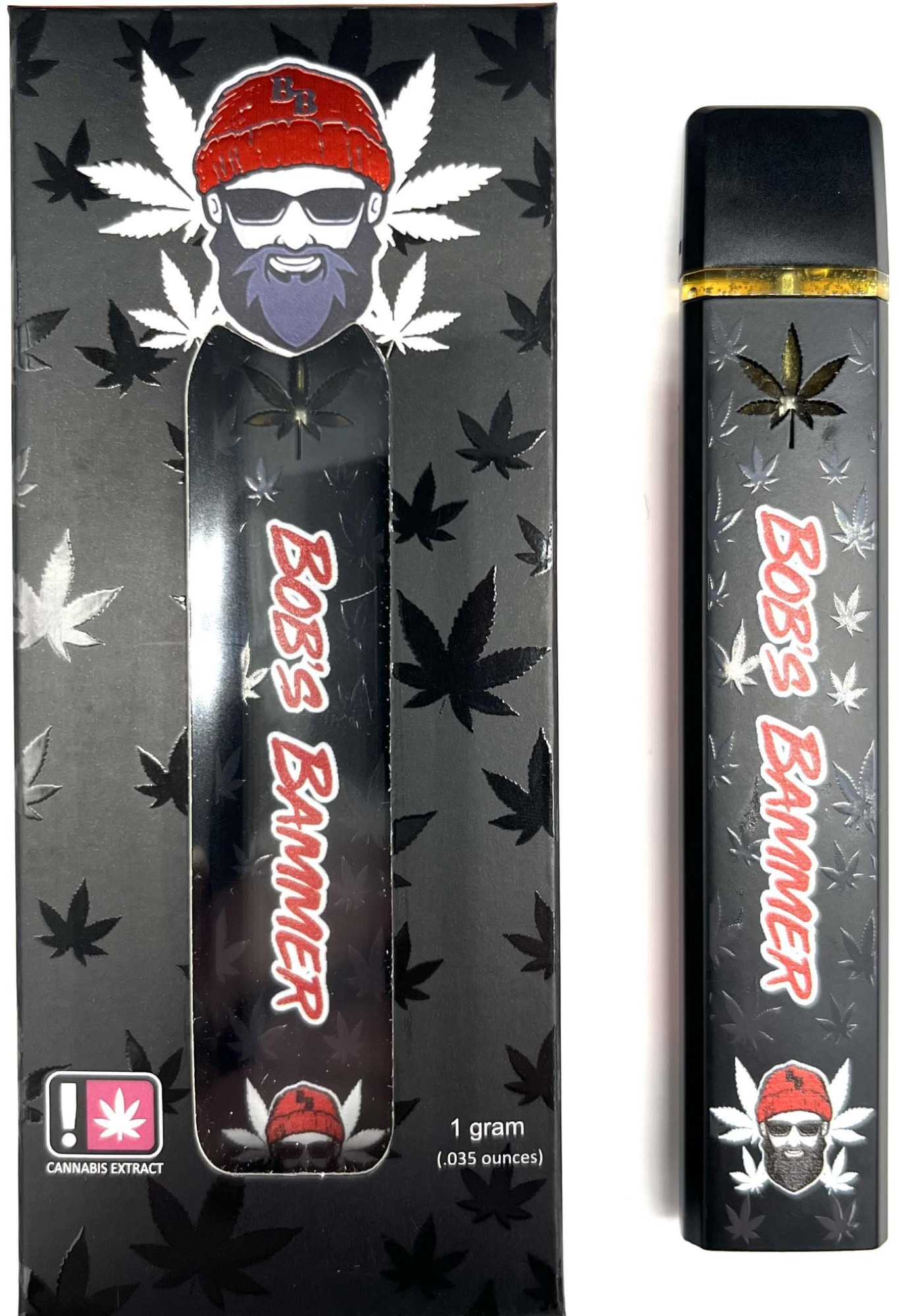 Photograph of product: Bob's Bammer: All-In-One Soda Popinski Cured Resin Disposable Cartridge
