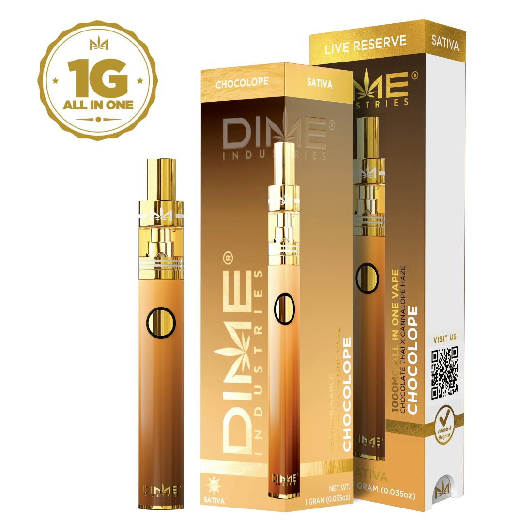 Photograph of product: 1g Chocolope (Oui'd) Live Reserve All-in-One TH-oui:75% $49 or 2/$80