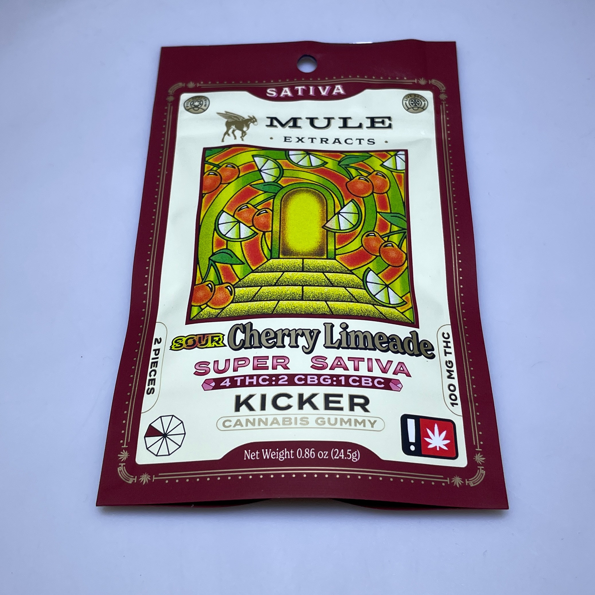 Photograph of product: Cherry Limeade 1:1:1 - Mule