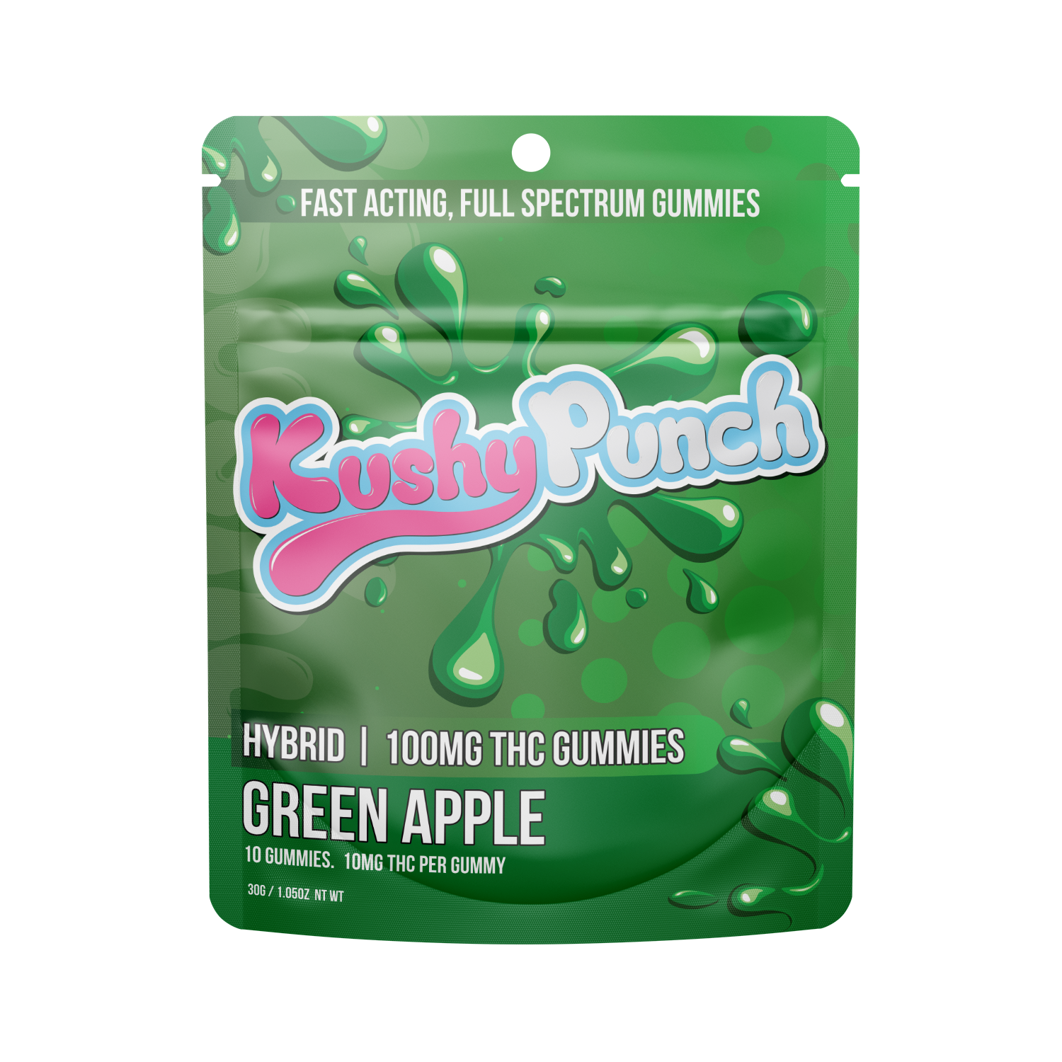 Photograph of product: Green Apple - 100mg - 10ct