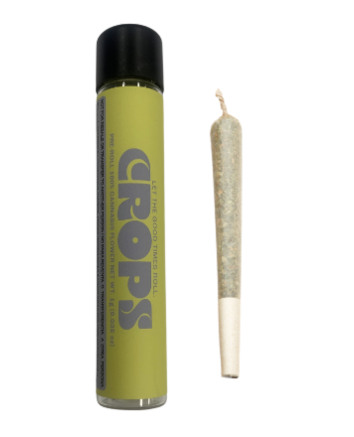 Photograph of product: Crops Pre-Roll - - Bananaconda