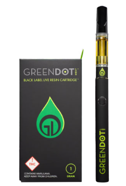 Photograph of product: Green Dot - Black Label Cartridge - Key Lime Pie X Chem 91 #3 (H)