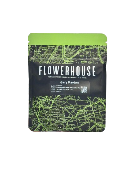Photograph of product: FlowerHouse Gary Payton (Hybrid) Premium Flower - 3.5g