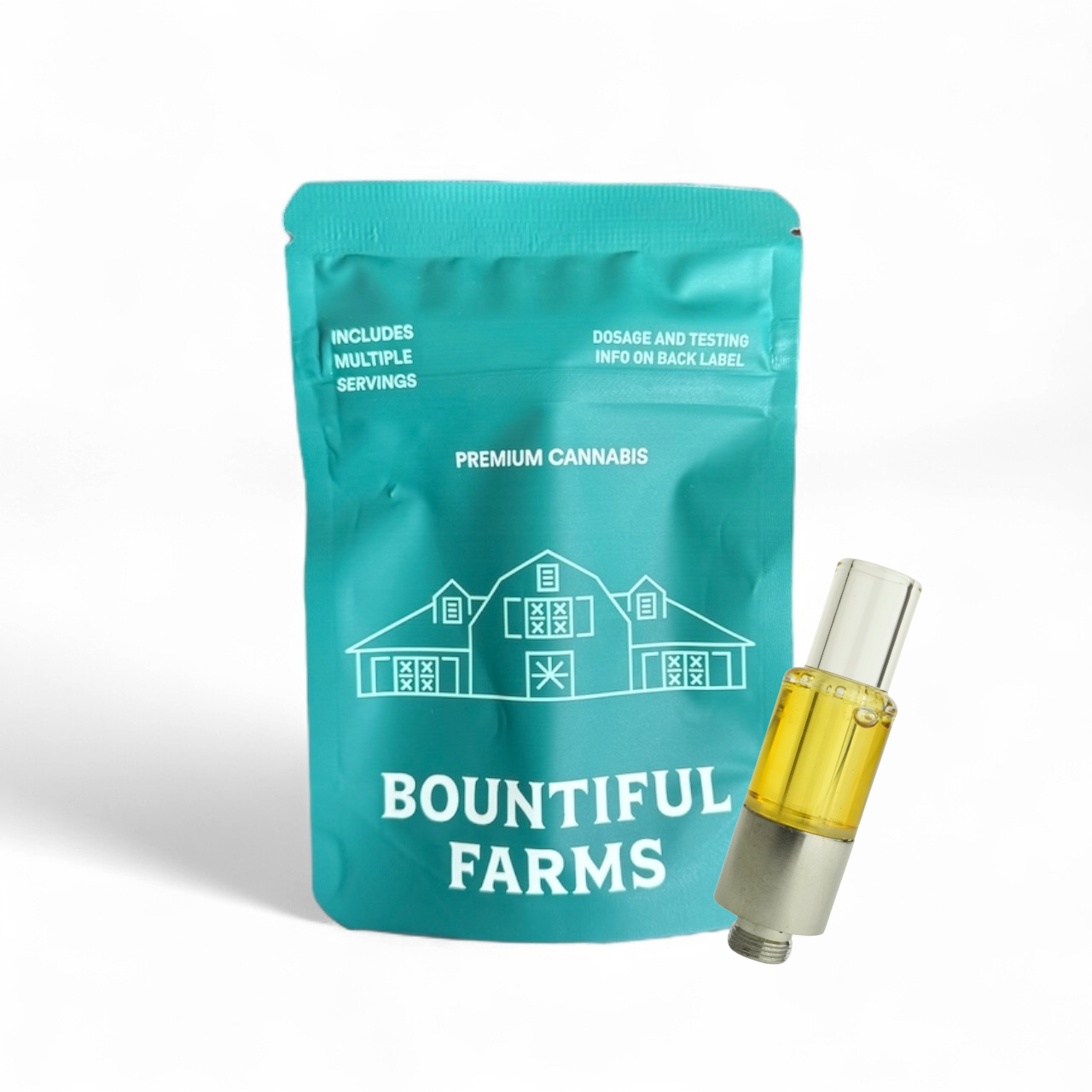 Photograph of product: Platinum Candy Pineapple - 0.5g au chocolat Rosin Cart - Bountiful Farms