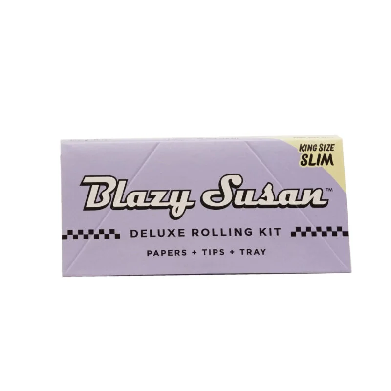 Photograph of product: Blazy Susan - Purple Papers | King Size Slim Deluxe Kit