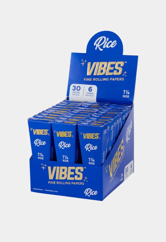 Photograph of product: 1.25" Cones | 6pk | Rice Paper