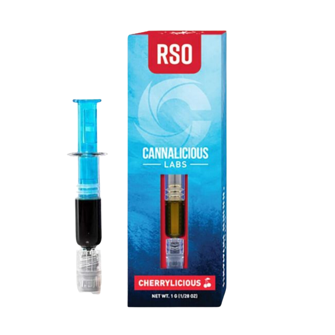 Photograph of product: Cannalicious Labs - 1g RSO Dart - Cherrylicious