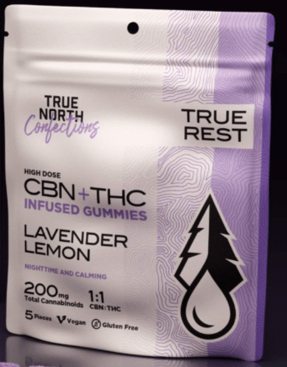 Photograph of product: 200mg TH-oui:CBN | Lavender Lemon | Gummies