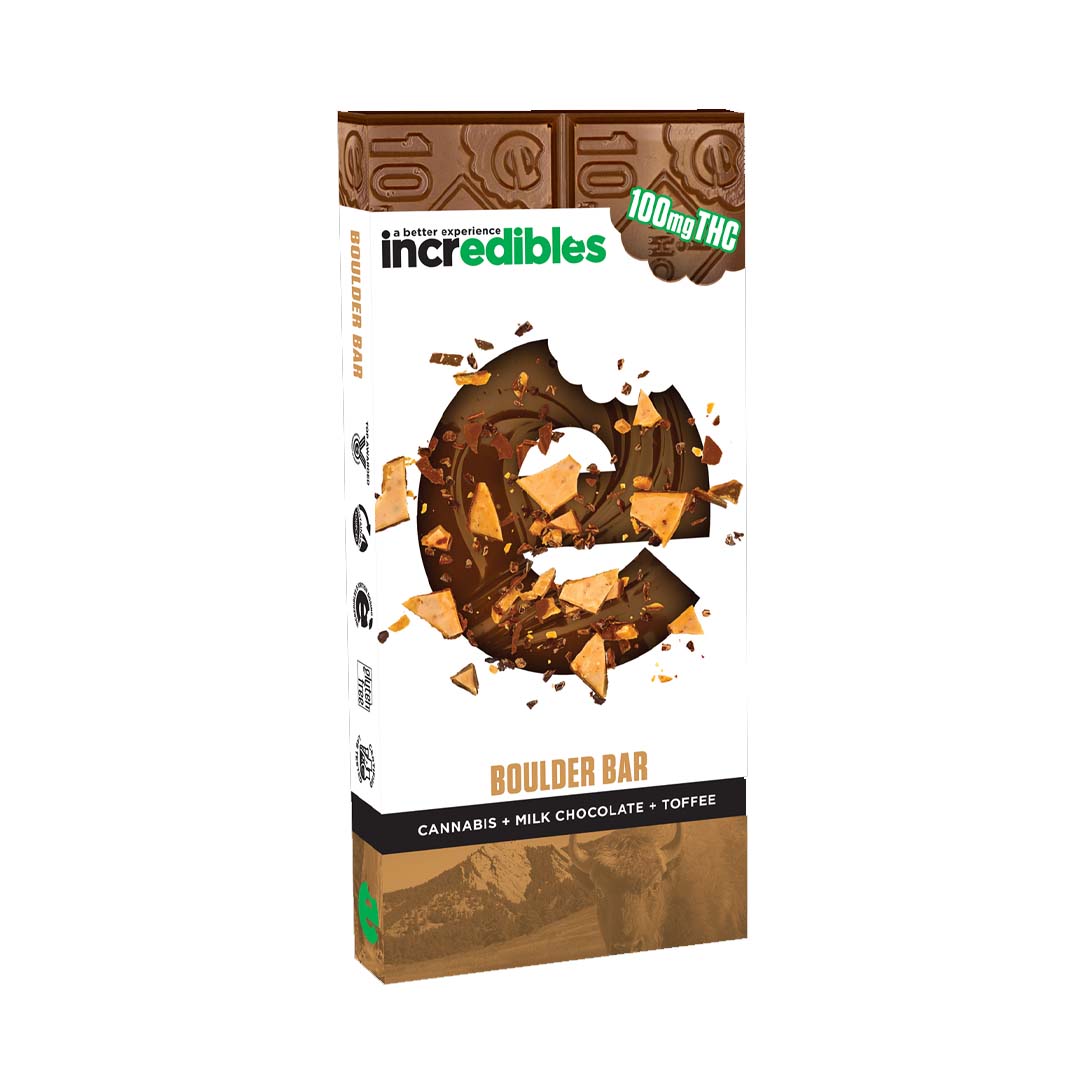 Photograph of product: Boulder Bar - 100mg - Incredibles